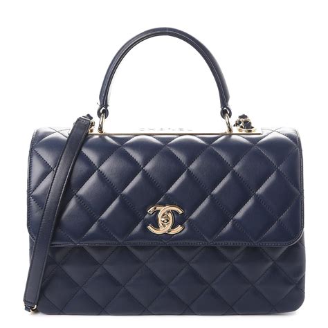 blue chanel purse|navy blue chanel bag.